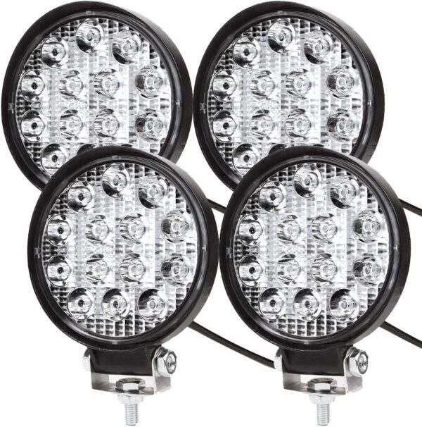 2x Faro Da Lavoro A LED 48W Faro Da Lavoro A LED Fendinebbia Per Auto Camion Utv Suv Trattore Fuoristrada 91280648 - 2